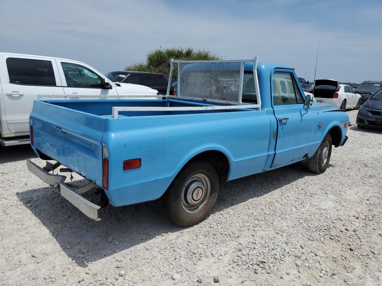 CHEVROLET C/K 10 SER 1968 blue   CS148S197220 photo #4