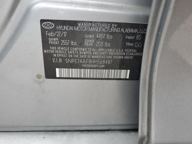 2017 HYUNDAI SONATA SE - 5NPE24AF8HH568487