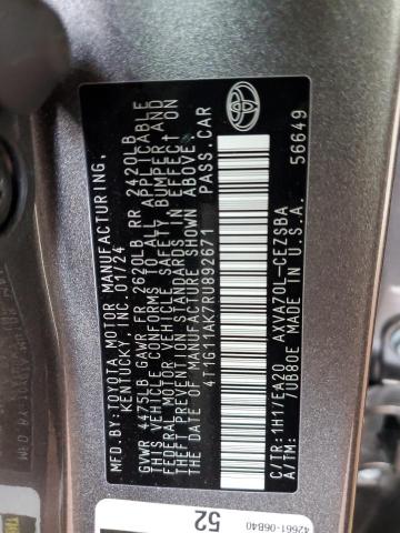 2024 TOYOTA CAMRY SE N - 4T1G11AK7RU892671