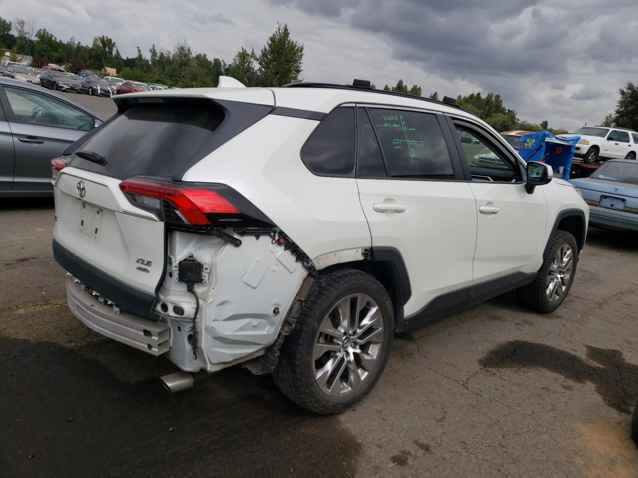 Lot #2893289663 2021 TOYOTA RAV4 XLE P