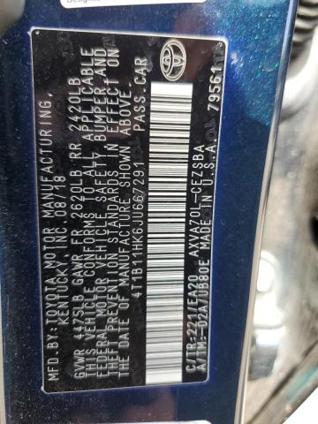 2018 TOYOTA CAMRY L - 4T1B11HK6JU667291