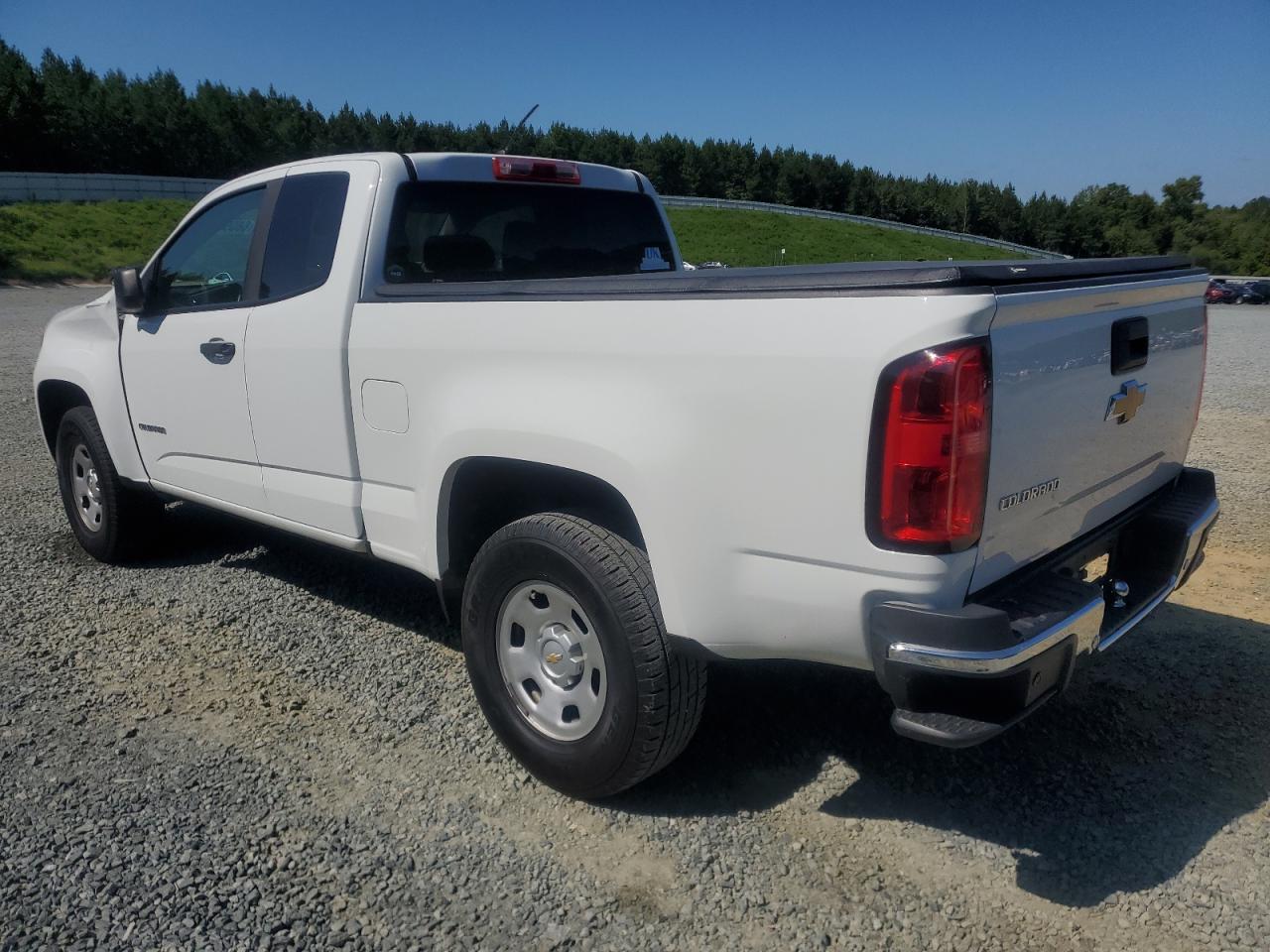 CHEVROLET COLORADO 2019 white  gas 1GCHSBEA7K1248883 photo #3