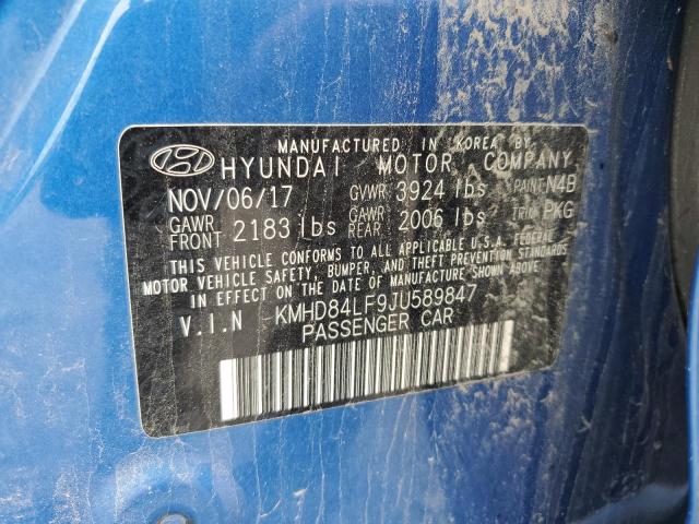 2018 HYUNDAI ELANTRA SE - KMHD84LF9JU589847