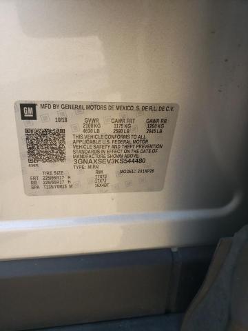 2019 CHEVROLET EQUINOX LS - 3GNAXSEV3KS544480