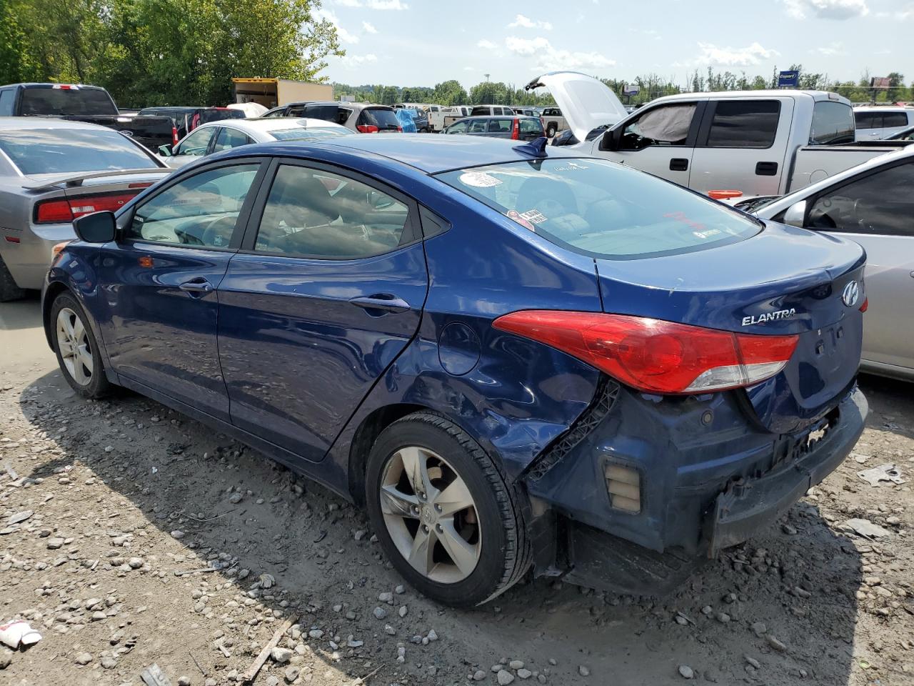 Lot #2789469519 2013 HYUNDAI ELANTRA