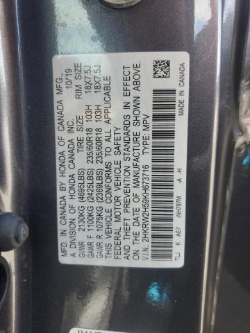 VIN 2HKRW2H59KH673716 2019 Honda CR-V, EX no.13