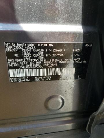 2017 TOYOTA RAV4 HV LE - JTMRJREV9HD064345