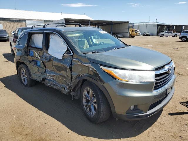 VIN 5TDJKRFHXES013780 2014 Toyota Highlander, Xle no.4