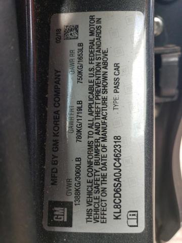 2018 CHEVROLET SPARK 1LT - KL8CD6SA0JC462318