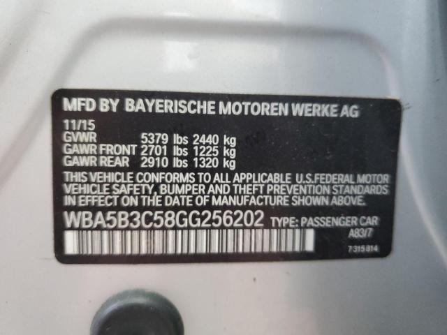 VIN WBA5B3C58GG256202 2016 BMW 5 Series, 535 XI no.12