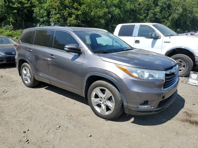 VIN 5TDDCRFH8FS009464 2015 Toyota Highlander, Hybri... no.4