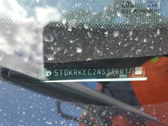 2022 TOYOTA SIENNA LE - 5TDKRKEC2NS118617