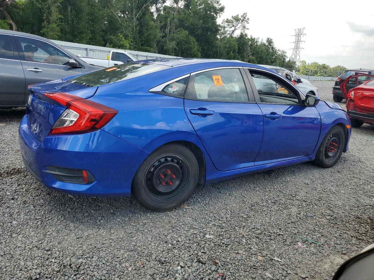 Lot #3033243844 2017 HONDA CIVIC LX