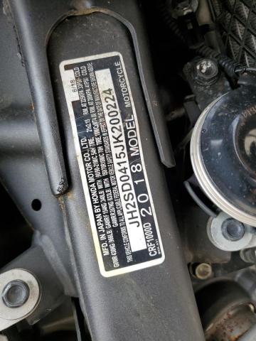 2018 HONDA CRF1000 D - JH2SD0415JK200224