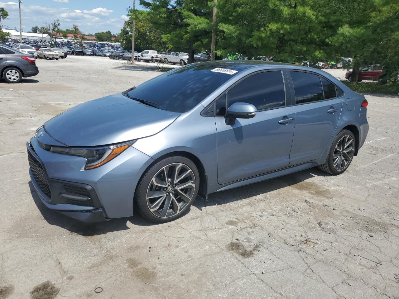 Lot #3037235507 2021 TOYOTA COROLLA SE