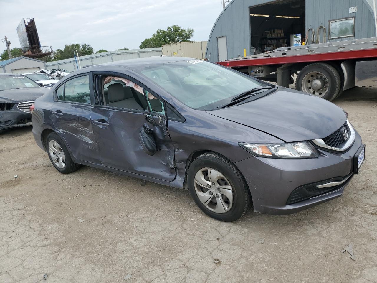 Lot #2776533165 2015 HONDA CIVIC LX