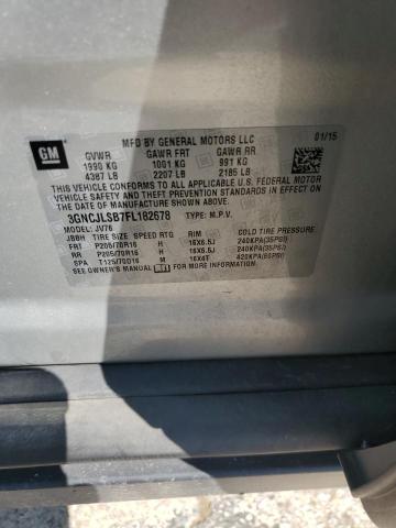 2015 CHEVROLET TRAX 1LT - 3GNCJLSB7FL182678