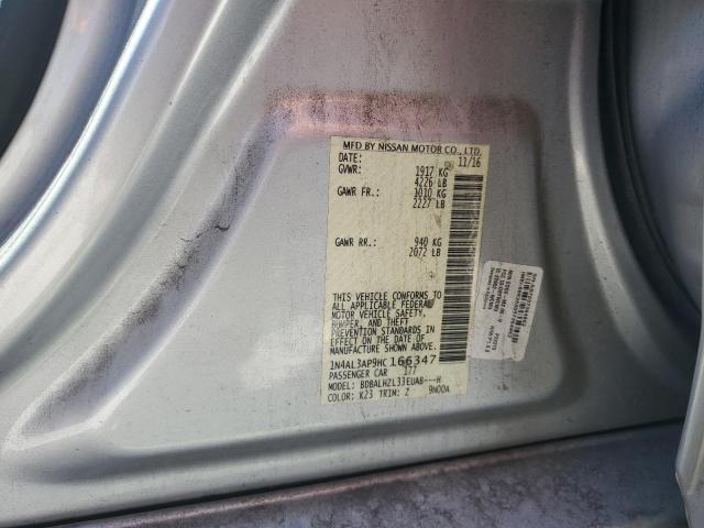 2017 NISSAN ALTIMA 2.5 - 1N4AL3AP9HC166347