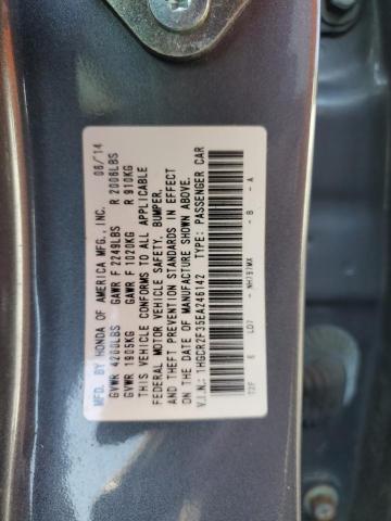 VIN 1HGCR2F35EA246142 2014 Honda Accord, LX no.13