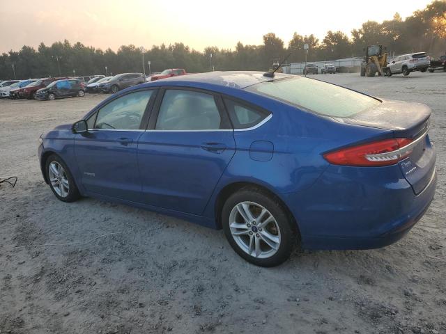 VIN 3FA6P0UU2JR142196 2018 Ford Fusion, S Hybrid no.2