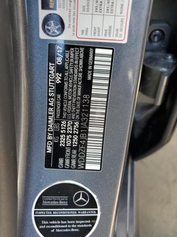 VIN WDDZF4JB1JA321138 2018 Mercedes-Benz E-Class, 300 no.13