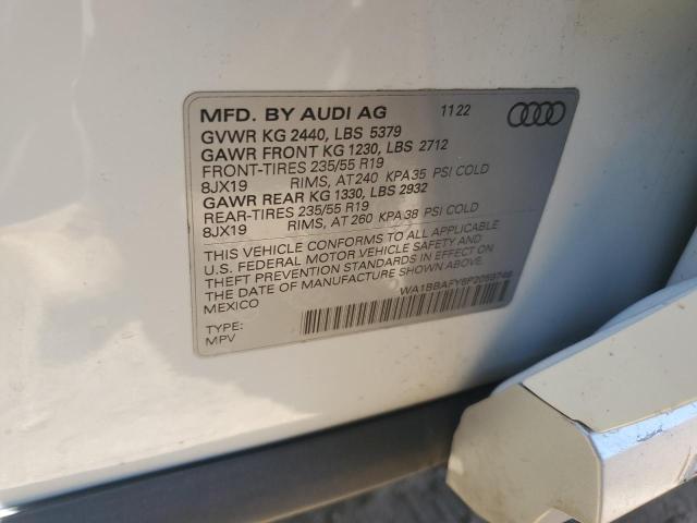 VIN WA1BBAFY6P2059746 2023 Audi Q5, Premium Plus 40 no.13