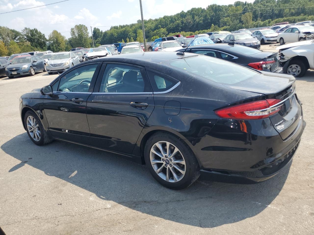 Lot #2926332512 2017 FORD FUSION SE