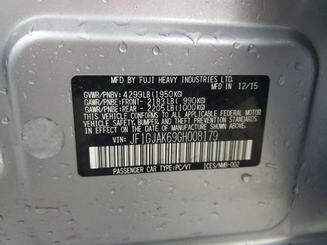 2016 SUBARU IMPREZA LI - JF1GJAK69GH008179