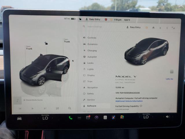 2024 TESLA MODEL Y - 7SAYGDEE8RA222245