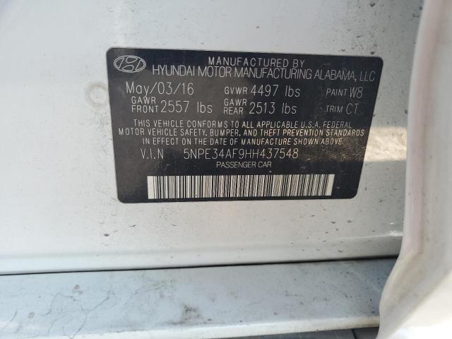 2017 HYUNDAI SONATA SPO - 5NPE34AF9HH437548