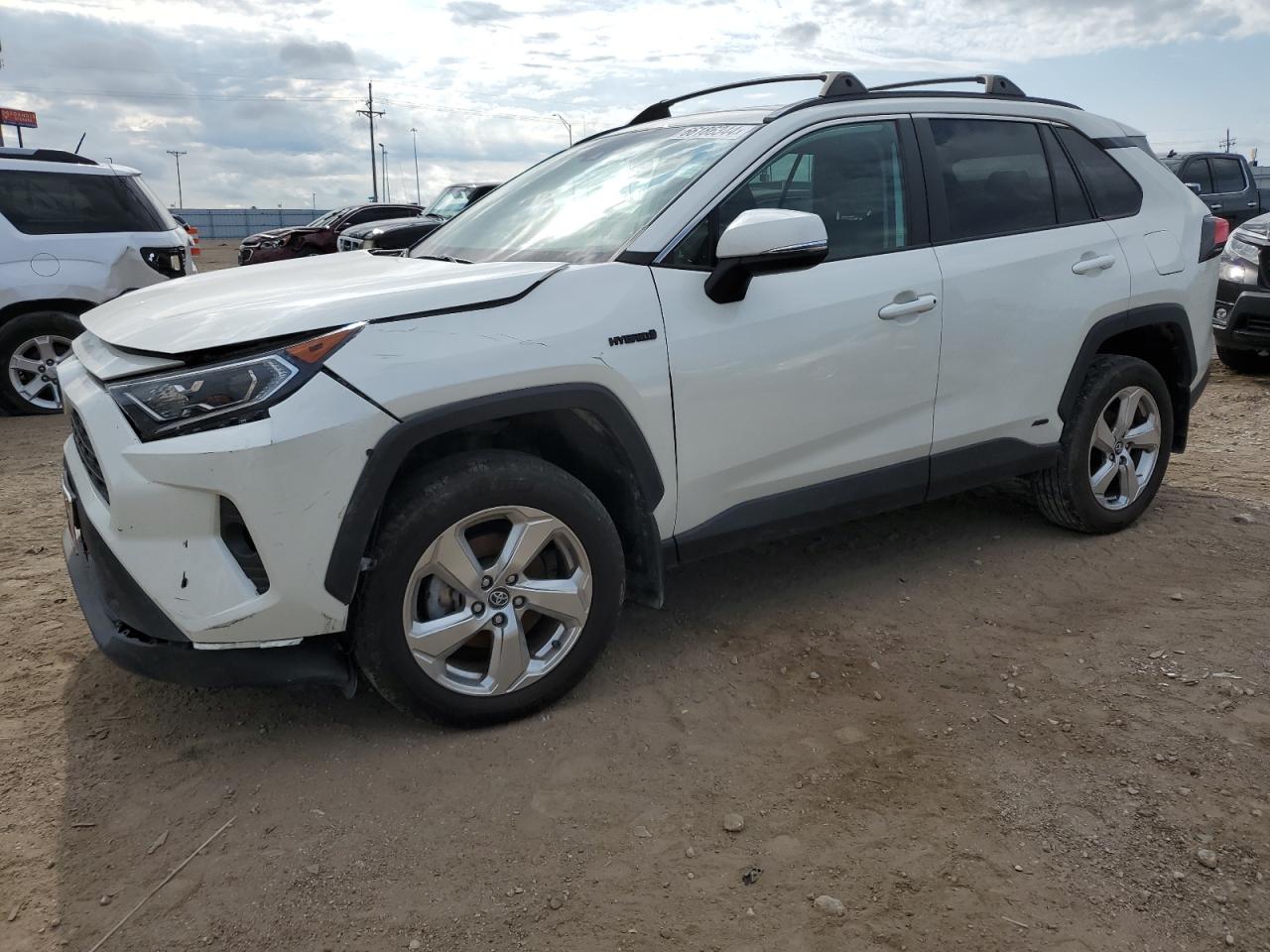 Lot #2957150441 2021 TOYOTA RAV4 XLE P