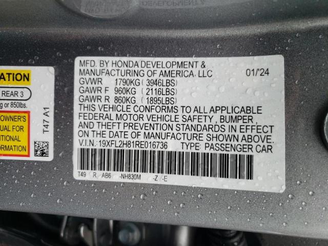 2024 HONDA CIVIC SPOR - 19XFL2H81RE016736