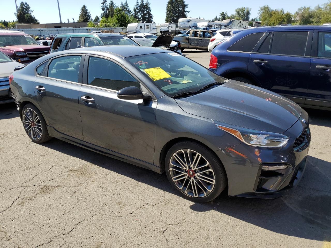 Lot #2860470025 2021 KIA FORTE GT