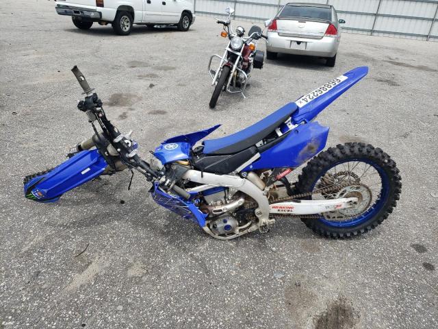 YAMAHA YZ450 F 2022 blue  gas JYACJ26C9NA016198 photo #4