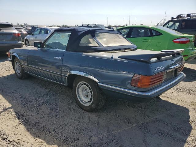 MERCEDES-BENZ 280-CLASS 1981 blue   WDB10704212010702 photo #3