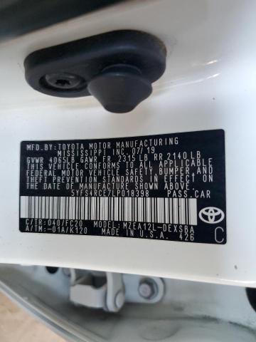 2020 TOYOTA COROLLA SE - 5YFS4RCE7LP018398