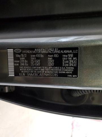 2022 HYUNDAI TUCSON SEL - 5NMJBCAE7NH132285