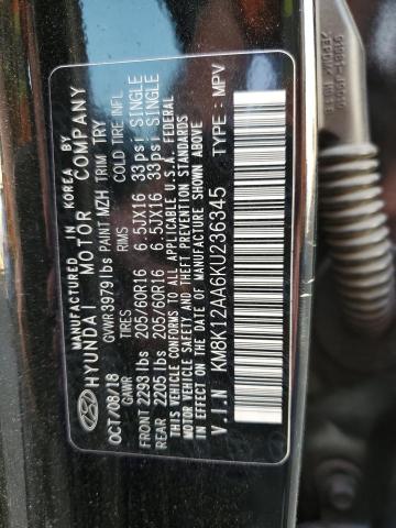 2019 HYUNDAI KONA SE - KM8K12AA6KU236345