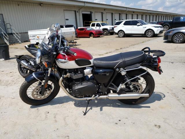 TRIUMPH MOTORCYCLE BONNEVILLE 2022 red  gas SMTD10G74NTAV4722 photo #4