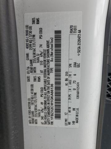 2016 FORD TRANSIT T- - 1FBZX2CM1GKA66136