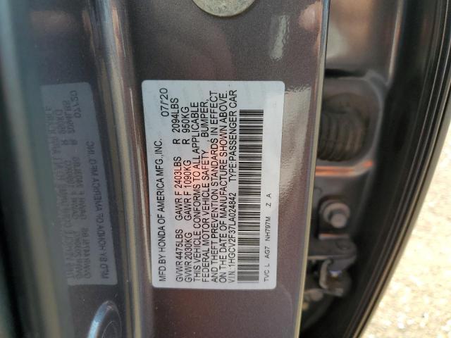 2020 HONDA ACCORD SPO 1HGCV2F37LA024842  68327654