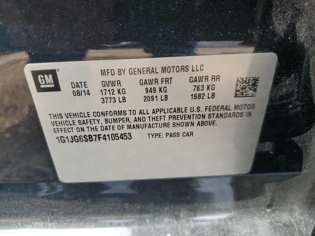 2015 CHEVROLET SONIC RS - 1G1JG6SB7F4105453