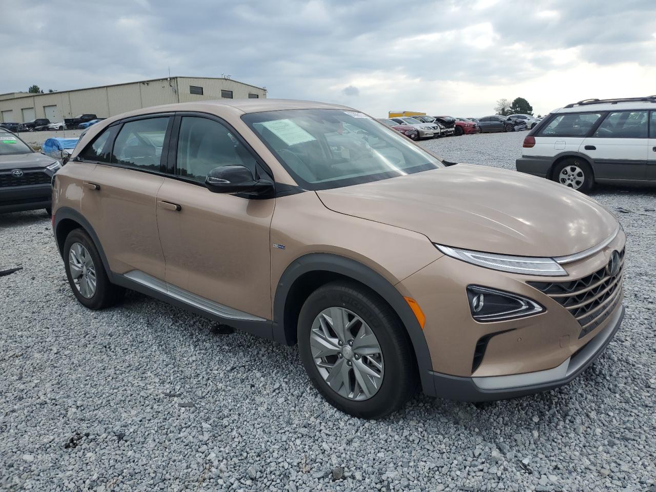 Lot #2786276358 2019 HYUNDAI NEXO BLUE