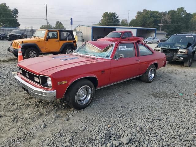 CHEVROLET NOVA 1976 red   1X27Q6W194509 photo #1