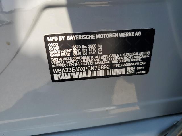 2023 BMW 760 XI WBA33EJ0XPCN79892