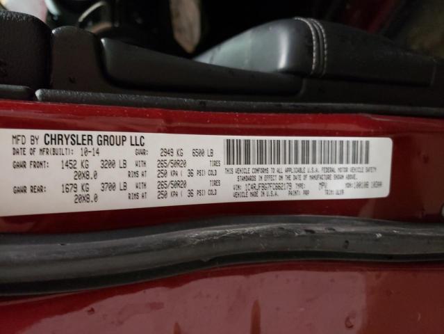 2015 JEEP GRAND CHER - 1C4RJFBG7FC662179