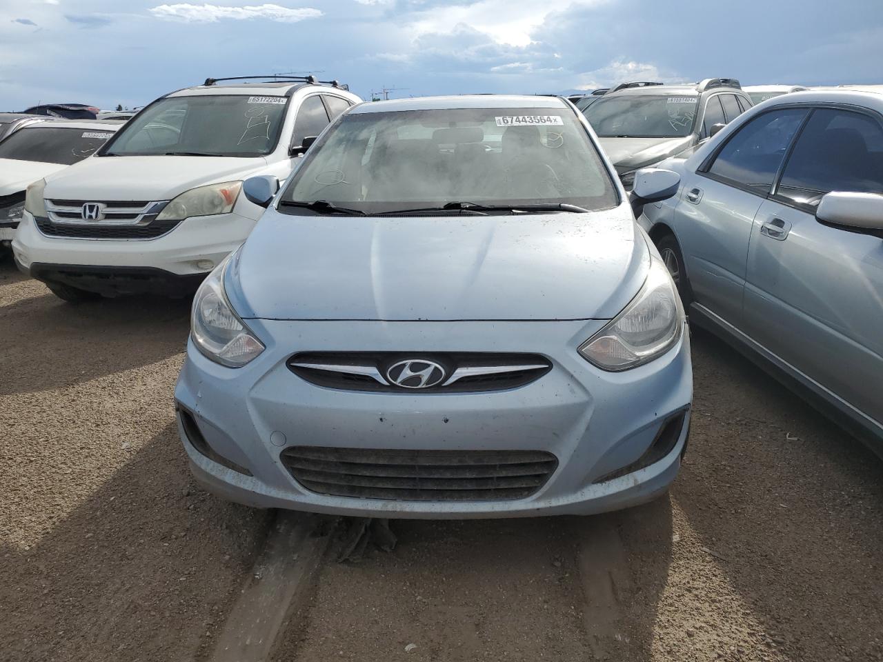 Lot #2853287767 2014 HYUNDAI ACCENT GLS