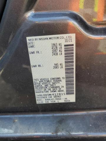 2021 NISSAN ALTIMA SV - 1N4BL4DV5MN412815