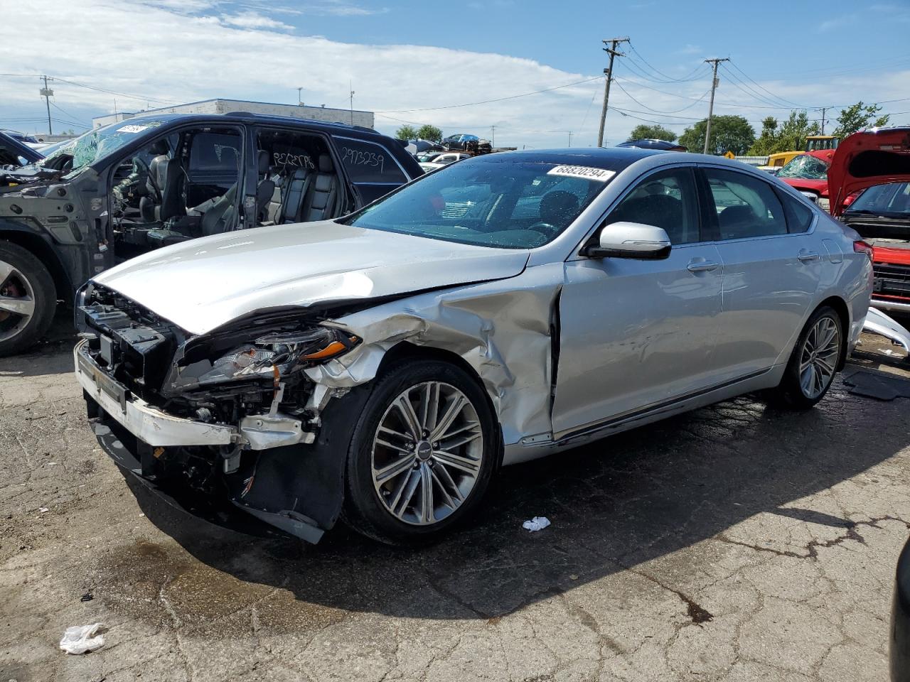  Salvage Genesis G80