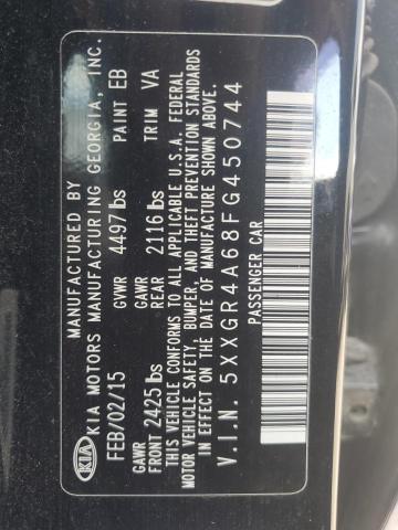 2015 KIA OPTIMA SX - 5XXGR4A68FG450744